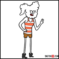 How to Draw CJ | Regular Show