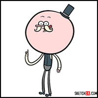 How to Draw Pops | Regular Show