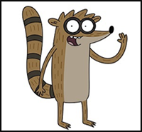 How to Draw Rigby