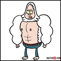 How to Draw Skips | Regular Show