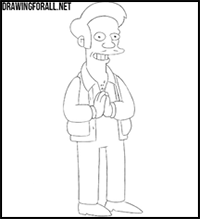 How to Draw Apu from the Simpsons
