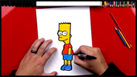 How To Draw Bart Simpson