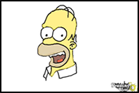 How to Draw Homer Simpson
