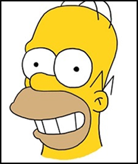 How to Draw Homer Simpson