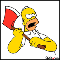 How to Draw Homer Simpson