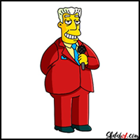 How to Draw Kent Brockman
