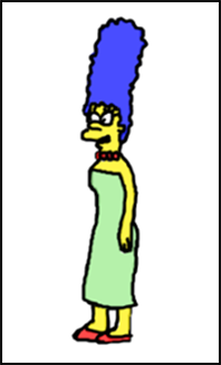 How to Draw Marge Simpson