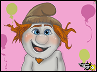 How to Draw Hackus a Naughty from The Smurfs 2
