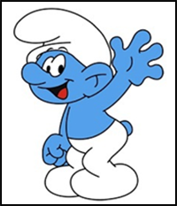 How to Draw a Smurf