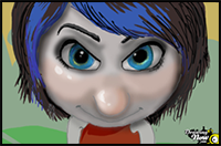 How to Draw Vexy a Naughty from The Smurfs 2