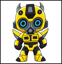How to Draw Bumblebee | Transformers