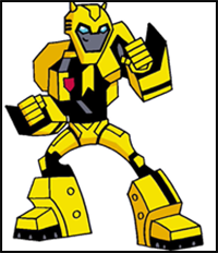 How to Draw Bumblebee | Transformers