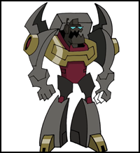 How to Draw Transformers | Grimlock