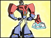 How to Draw Optimus Prime