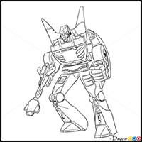 How to Draw Rodimus Prime, Transformers