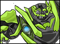 How to Draw Skids from Transformers