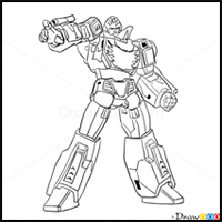 How to Draw Hotrod, Transformers