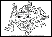 How to Draw Springload from Transformers
