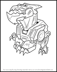 How to Draw Underbite from Transformers