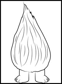 how to draw fuzzbert from trolls