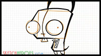 Draw Gir (Invader Zim)