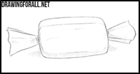 How to draw a candy