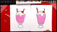 How To Draw A Milkshake