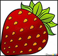 How to Draw a Strawberry