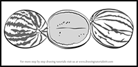 How to Draw Watermelons