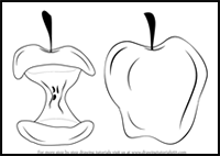 How to Draw an Apple