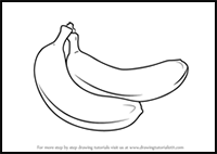 How to Draw a Banana Pair