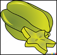 How to Draw Carambola