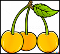 How to Draw Cherries