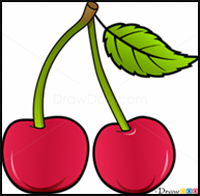 How to Draw a Cherry