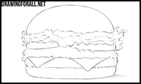 How to Draw a Burger
