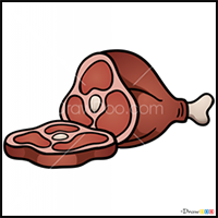 How to Draw Meat