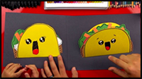 How To Draw A Taco Cutout