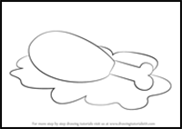 How to Draw a Chicken Leg