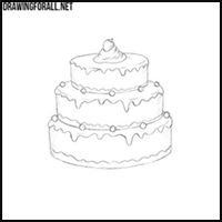 How to Draw a Cake