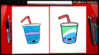 How To Draw A Funny Soda