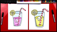 How To Draw Lemonade