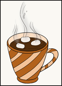 How to Draw Hot Chocolate