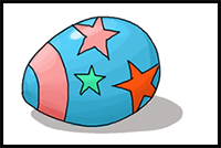 How to Draw an Easter Egg