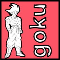 How to Draw Goku from Dragon Ball Z 