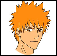 How to Draw Ichigo Kurosaki