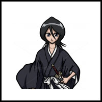 How to Draw Rukia Kuchiki, Bleach Manga