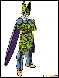 How to Draw Cell, Dragon Ball Z