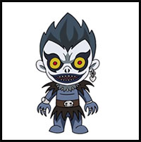 How to Draw Ryuk | Death Note (Art Tutorial)
