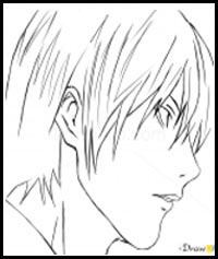 How to Draw Easy Yagami Kira, Death Note