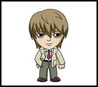 How to Draw Light Yagami | Death Note (Art Tutorial)